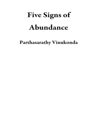 cover image of Five Signs of Abundance